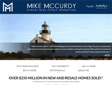 Tablet Screenshot of mccurdyhomes.com